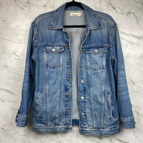 Mens Madewell Classic Denim Jacket Sz S - Picture 3 of 9